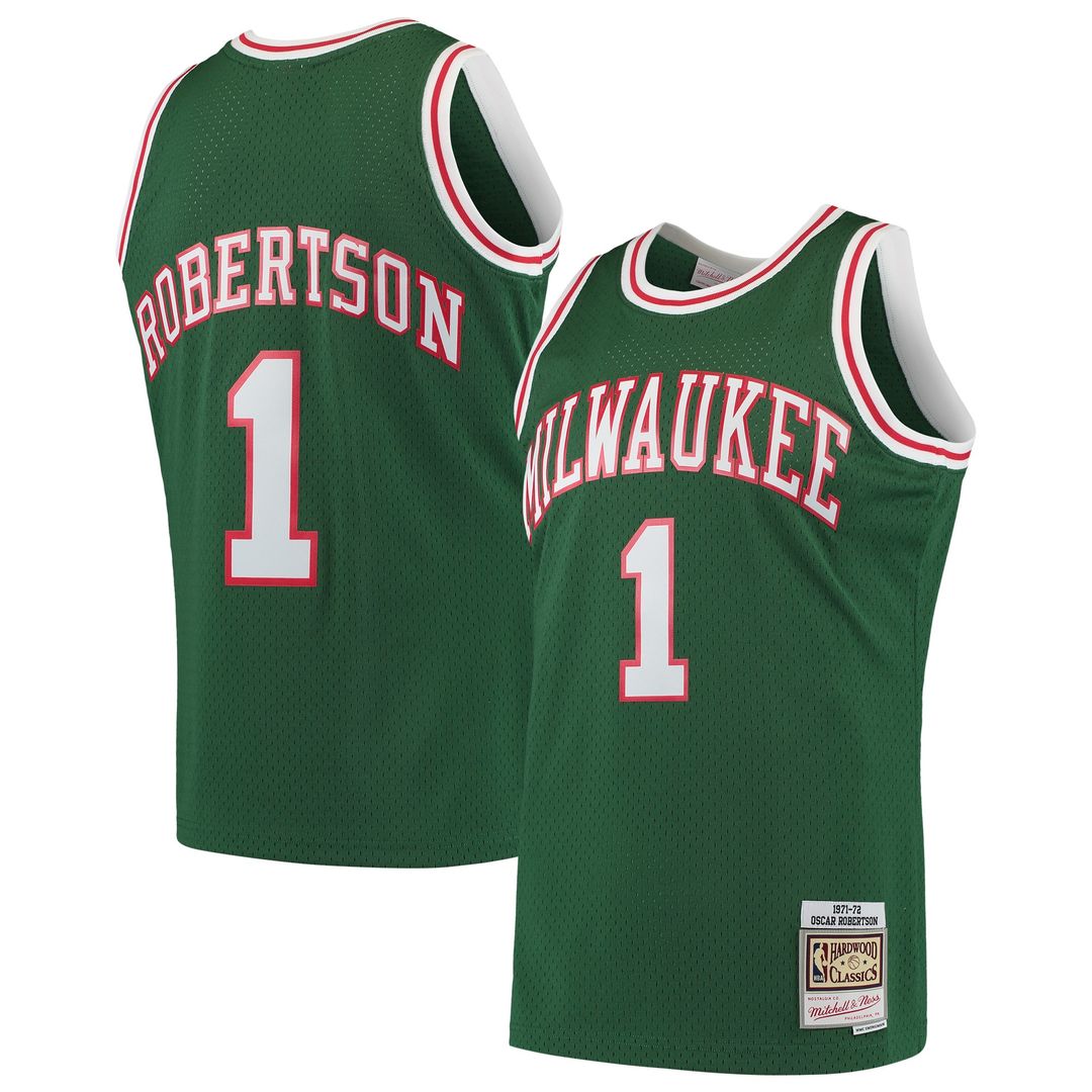 Milwaukee Bucks Oscar Robertson Mitchell & Ness Hardwood product image 13