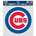 Chicago Cubs Perfect Cut 8X8 Bullseye Logo Decal product image 1, provided for visual reference and product detail review