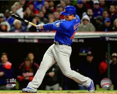 Anthony Rizzo Chicago Cubs 2016 World Series Action #2 Photo product image 1, provided for visual reference and product