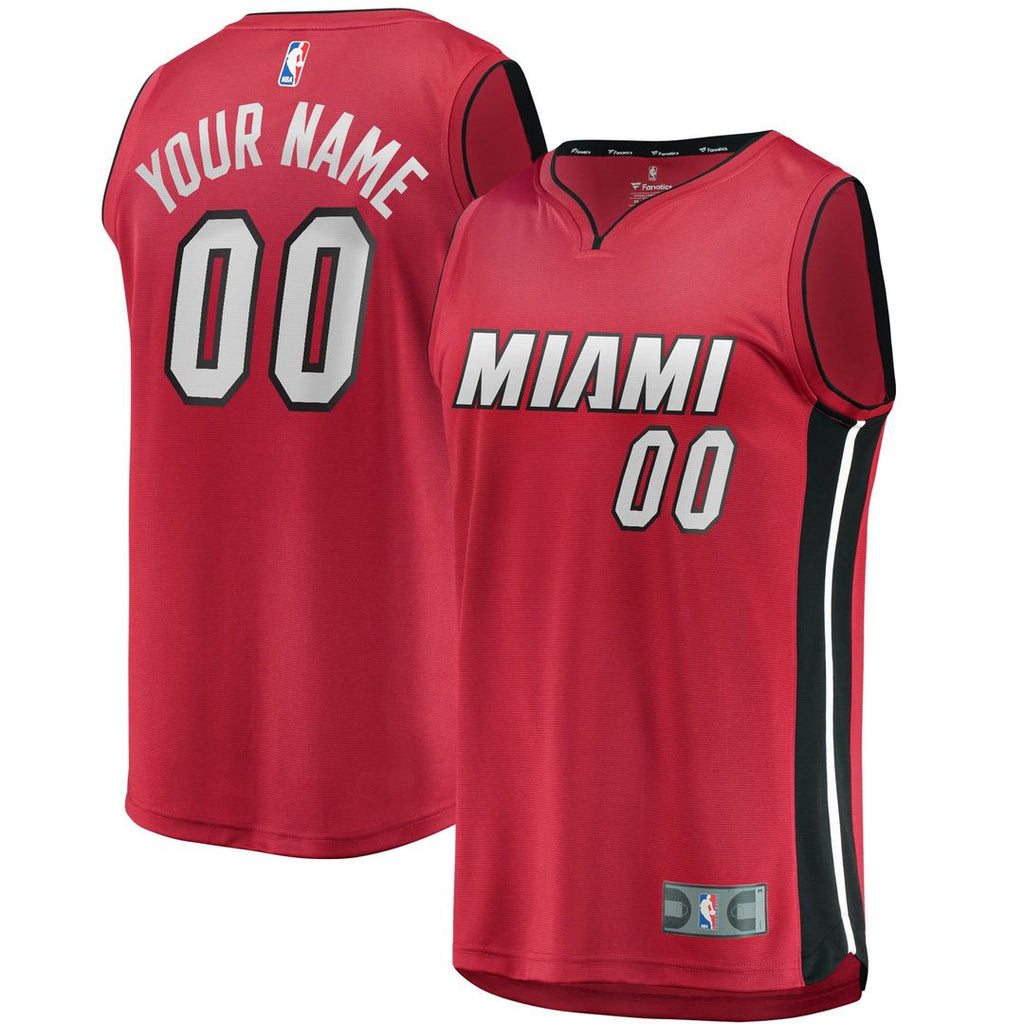 Miami Heat Fanatics Youth Fast Break Replica Custom Jersey product image 1