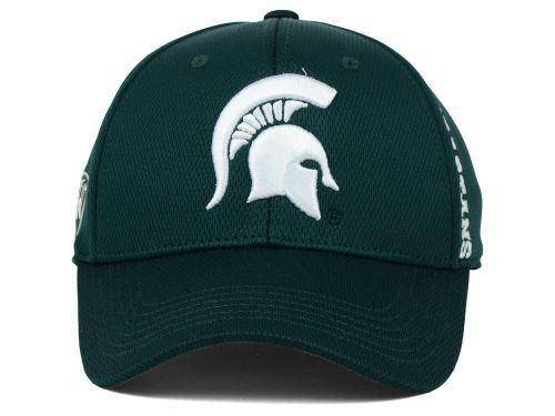 Top of the World Men Michigan State Spartans Green Booster Plus 1Fit Flex Hat product image 2, provided for visual reference