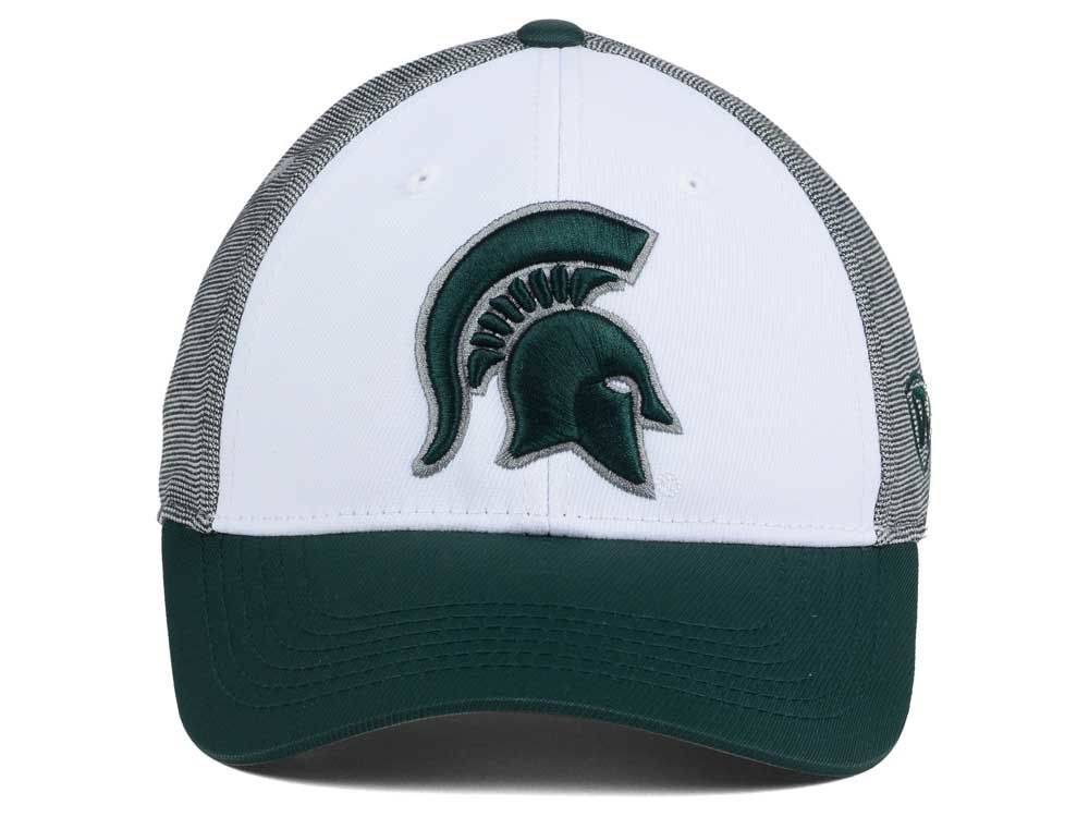 NCAA Michigan State Spartans Hustle Stretch Hat By Top Of The World product image 2, provided for visual reference and