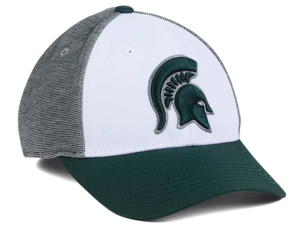 NCAA Michigan State Spartans Hustle Stretch Hat By Top Of The World product image 3, provided for visual reference and