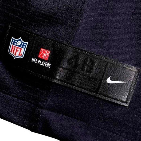 Brandon Marshall Navy Chicago Bears Nike Vapor Elite Jersey for Men product image 5, provided for visual reference and