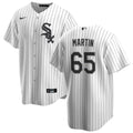 NIKE Men Davis Martin Chicago White Sox White Home Replica Jersey With Premium Twill Lettering product image 1, provided for