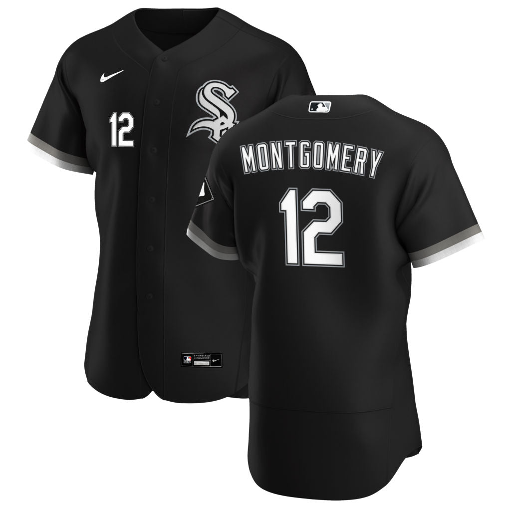 Chicago White Sox Colson Montgomery Nike Black Alternate Authentic Player Jersey for Men product image 1, provided for