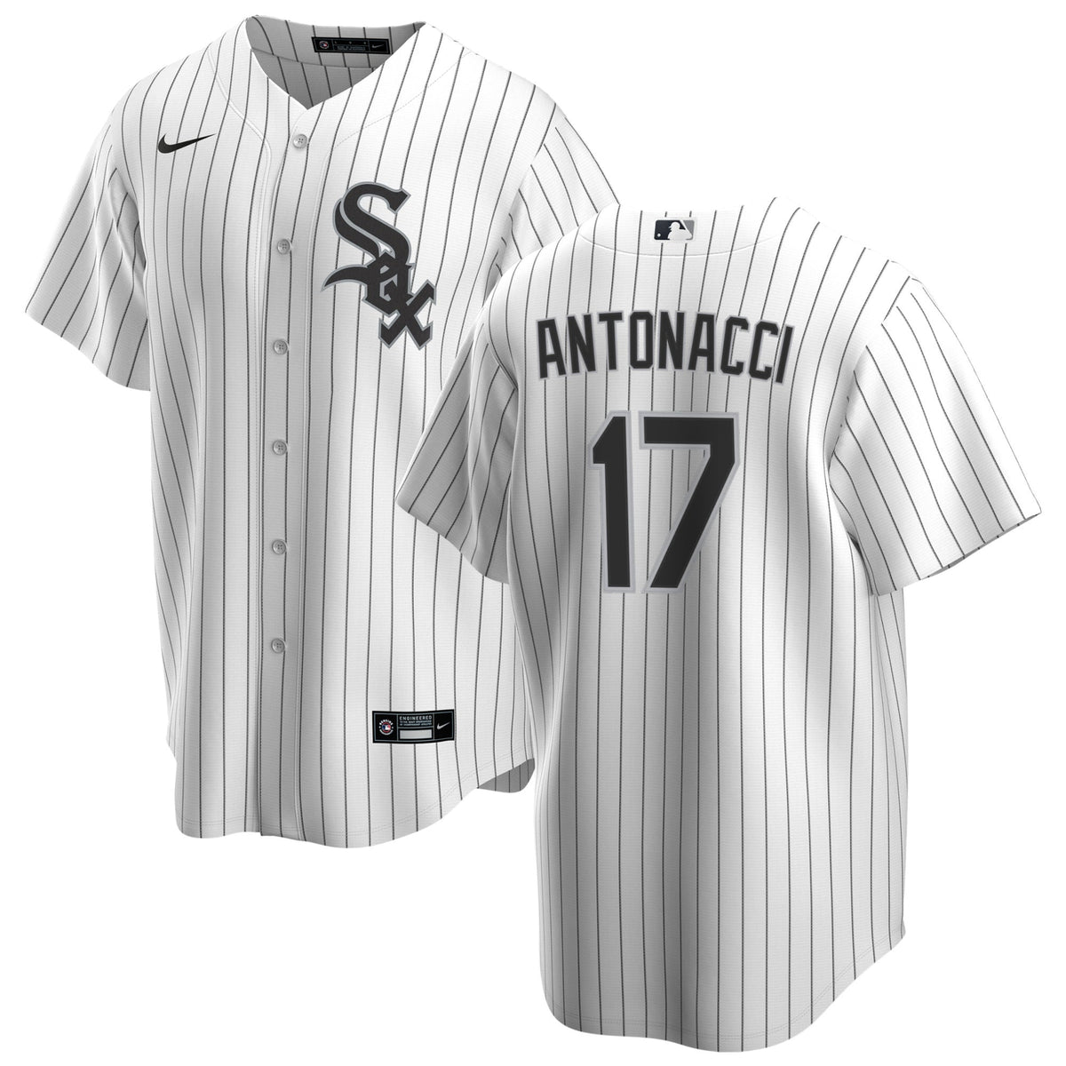Sam Antonacci Chicago White Sox NIKE Replica Home Jersey for Men product image 1, provided for visual reference and product
