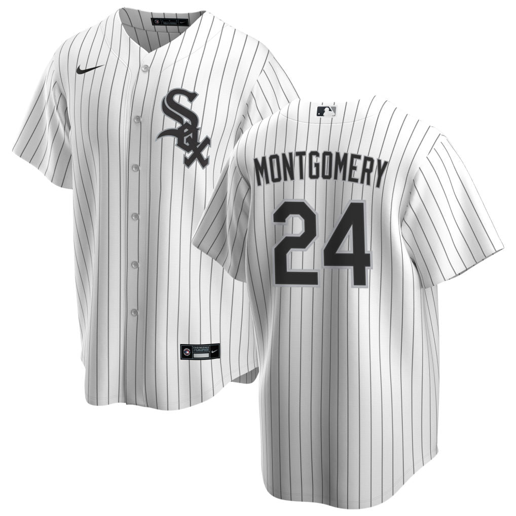 Chicago White Sox Braden Montgomery Nike White Home Premium Replica Jersey for Men product image 1, provided for visual