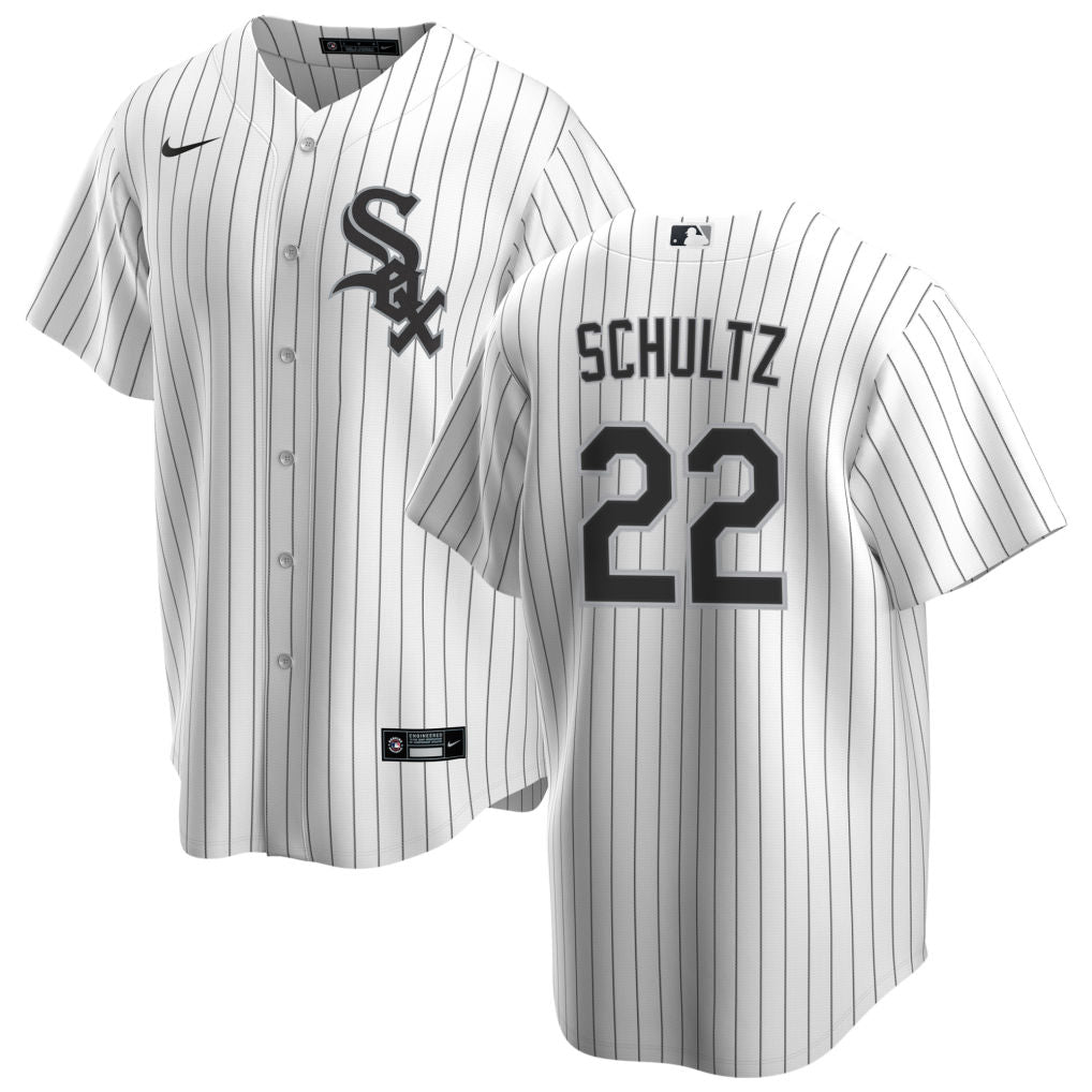Chicago White Sox Noah Schultz Nike White Home Replica Jersey for Men product image 1, provided for visual reference and