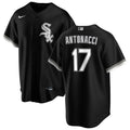 Sam Antonacci Chicago White Sox NIKE Replica Black Alternate Jersey for Men product image 1, provided for visual reference