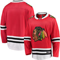 Chicago Blackhawks Fanatics Red Blank Breakaway Home Jersey for Men product image 1, provided for visual reference and