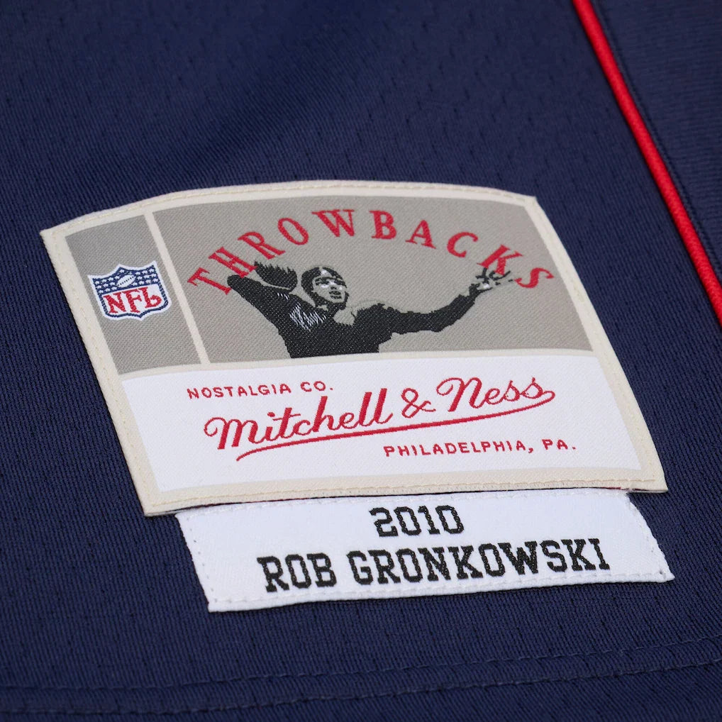 Rob Gronkowski New England Patriots Mitchell & Ness Navy Legacy Replica Jersey for Men product image 5, provided for visual