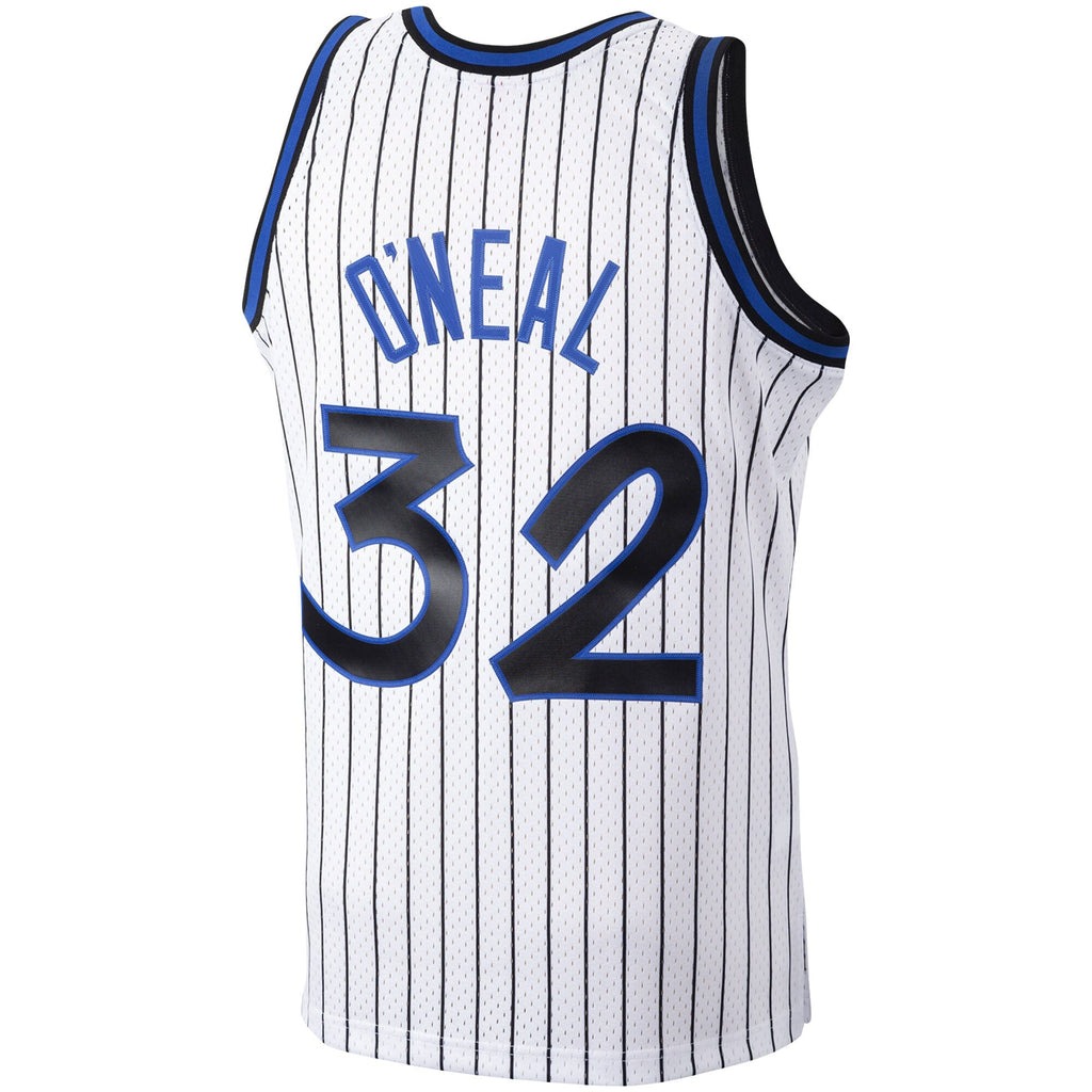 Mitchell & Ness Shaquille O'Neal White Orlando Magic Hardwood Classics Swingman Jersey for Men product image 3, provided for