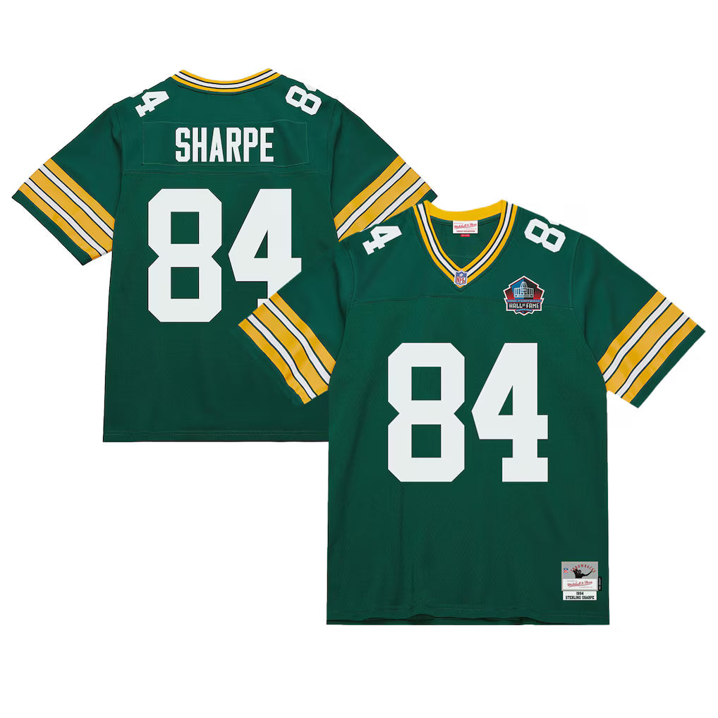 Sterling Sharpe Green Bay Packers Mitchell & Ness 1994 Green Legacy Replica Jersey product image 1, provided for visual