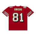 Mitchell & Ness Terrell Owens White San Francisco 49ers 1996 Retired Player Legacy Replica Jersey for Men product image 1,
