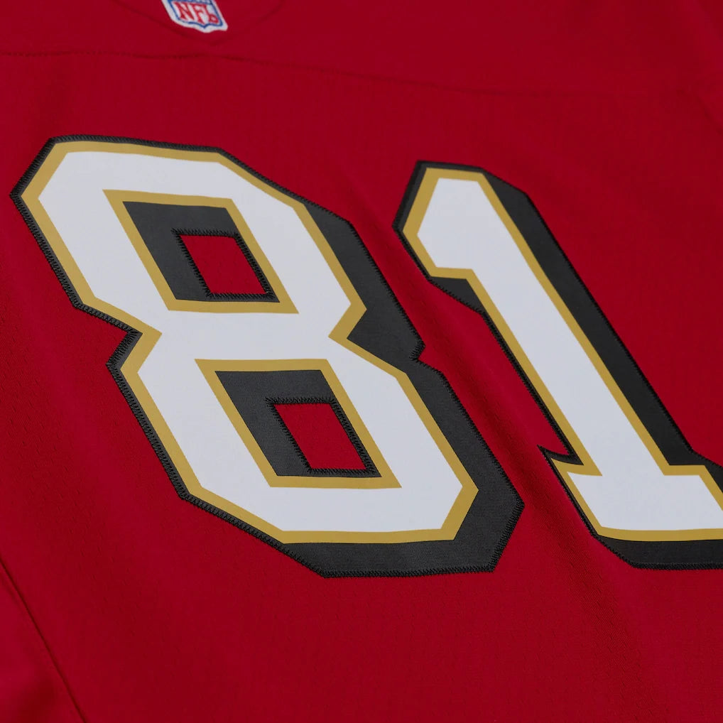 Mitchell & Ness Terrell Owens White San Francisco 49ers 1996 Retired Player Legacy Replica Jersey for Men product image 3,