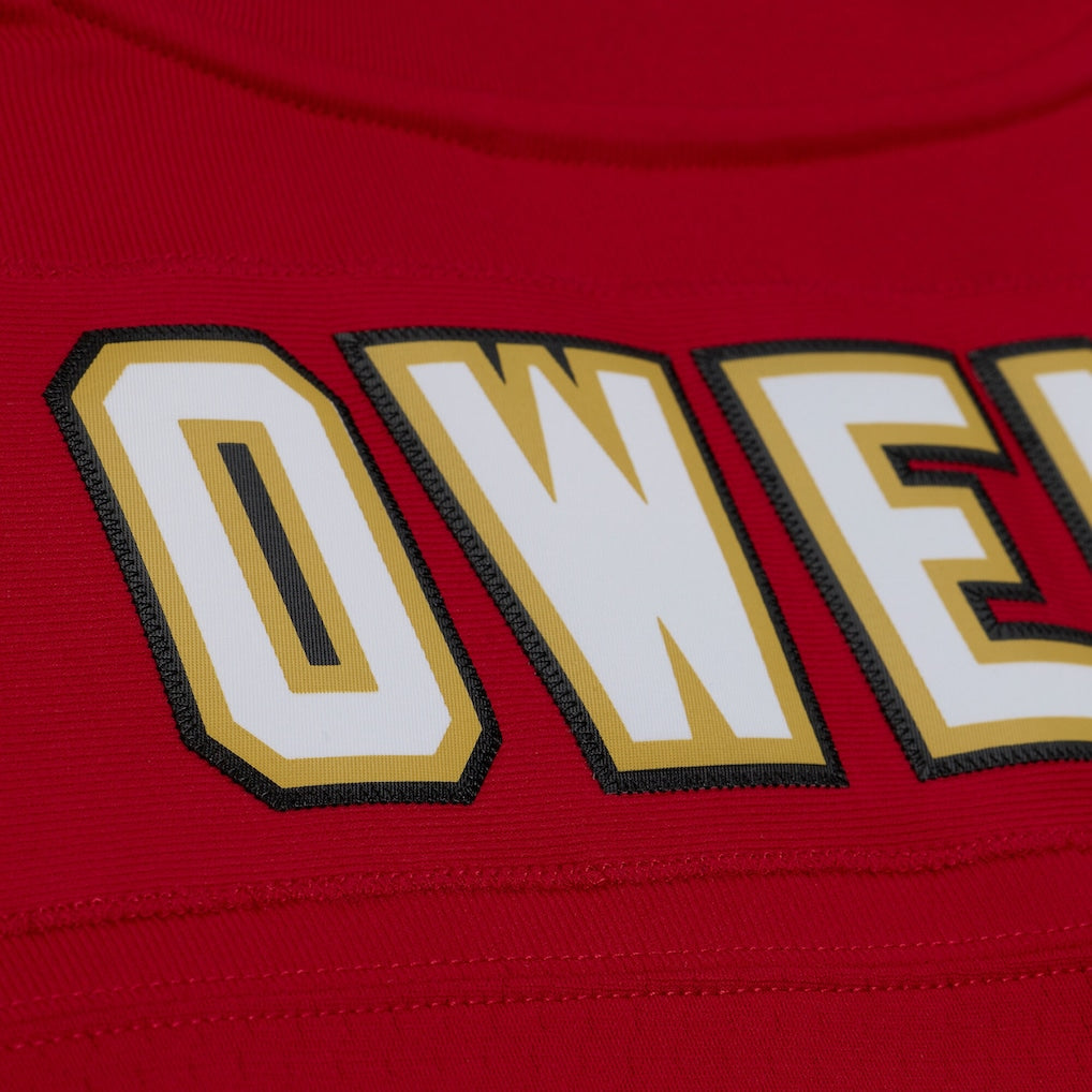 Mitchell & Ness Terrell Owens White San Francisco 49ers 1996 Retired Player Legacy Replica Jersey for Men product image 7,