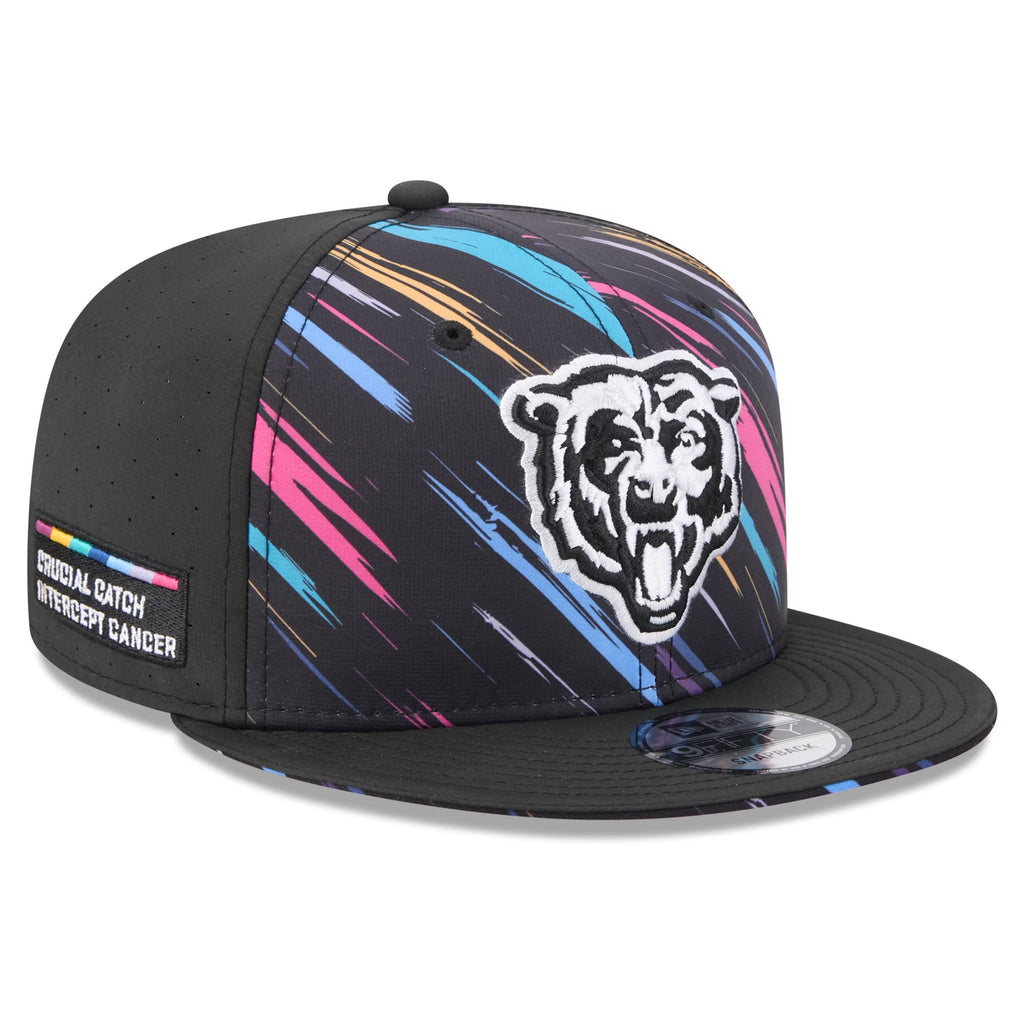 Chicago Bears New Era Black 2026 NFL Crucial Catch 9FIFTY Snapback Hat for Men product image 1, provided for visual