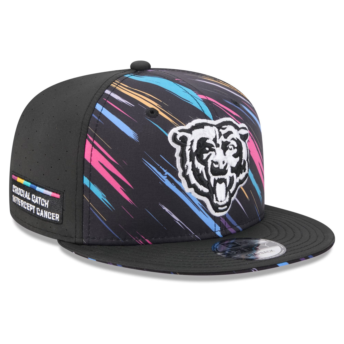 Chicago Bears New Era Black 2026 NFL Crucial Catch 9FIFTY Snapback Hat for Men product image 1, provided for visual