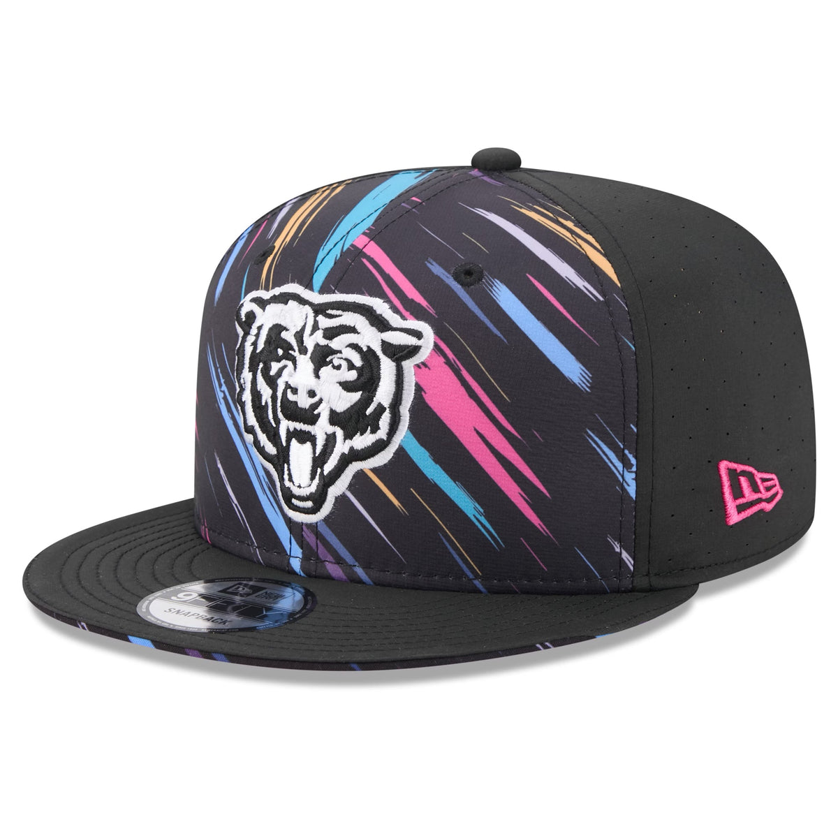 Chicago Bears New Era Black 2026 NFL Crucial Catch 9FIFTY Snapback Hat for Men product image 3, provided for visual