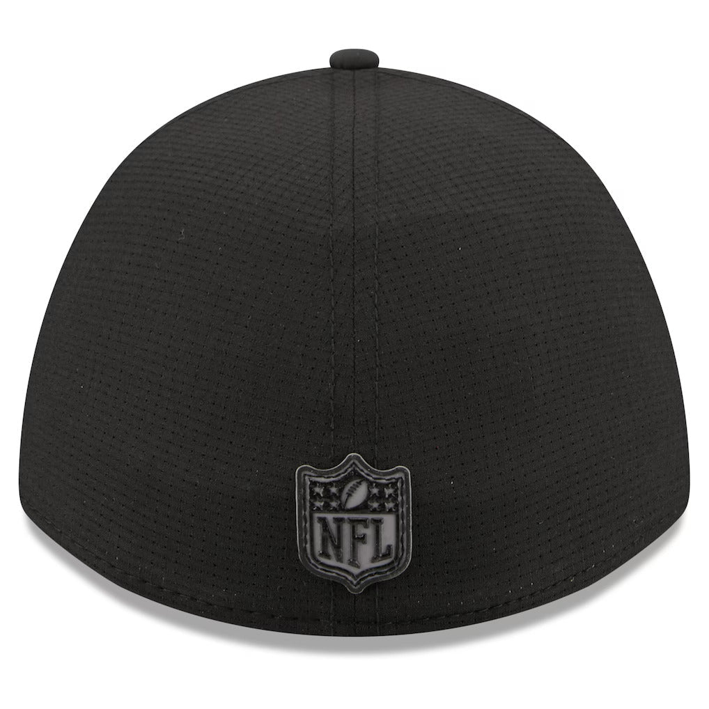 Chicago Bears New Era Black 2026 NFL Training Camp 39THIRTY M-Crown Flex Hat-Bear Logo product image 4, provided for visual