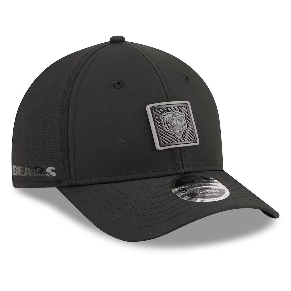 Chicago Bears New Era Black 2026 NFL Training Camp 9FORTY Adjustable Hat for Men product image 3, provided for visual