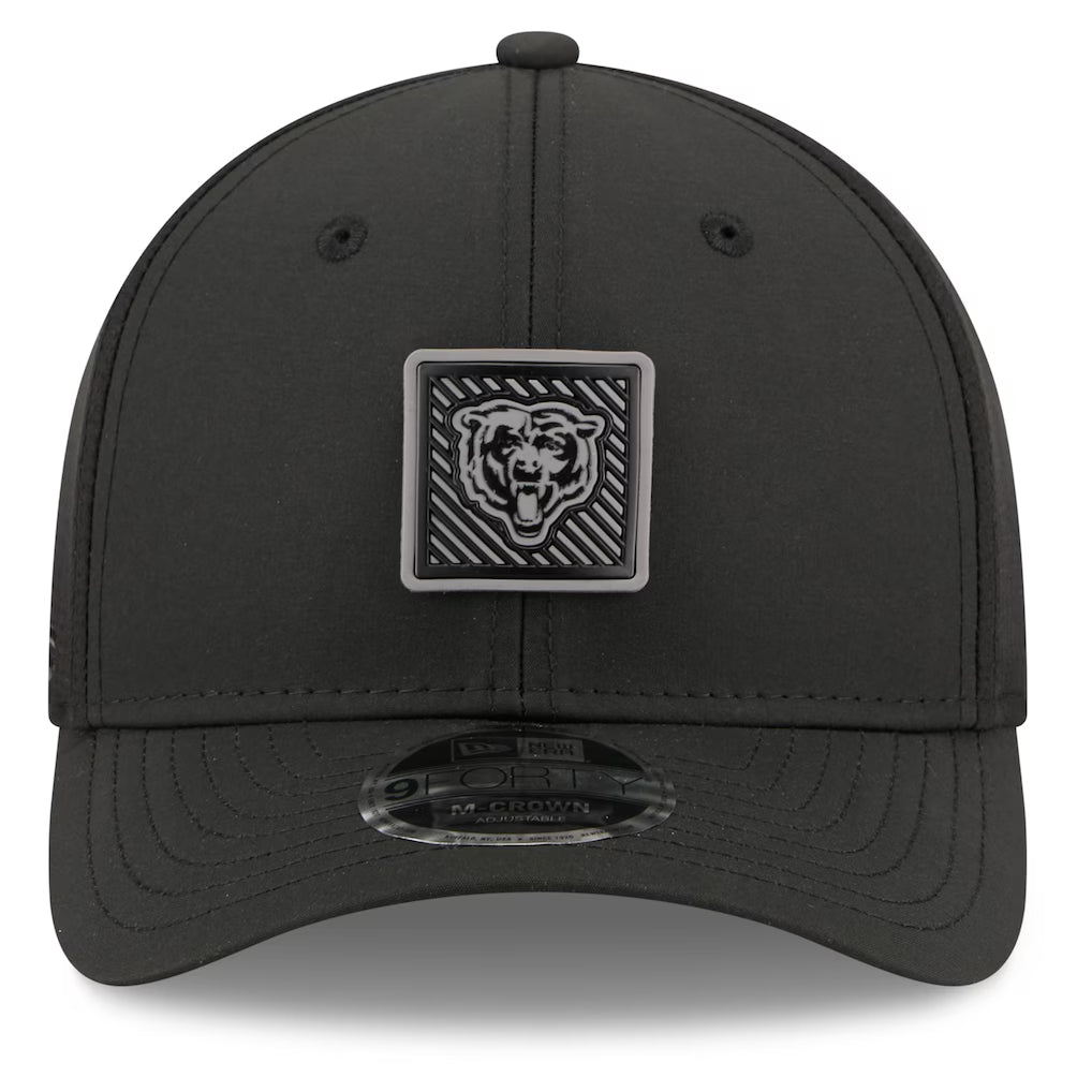 Chicago Bears New Era Black 2026 NFL Training Camp 9FORTY Adjustable Hat for Men product image 2, provided for visual