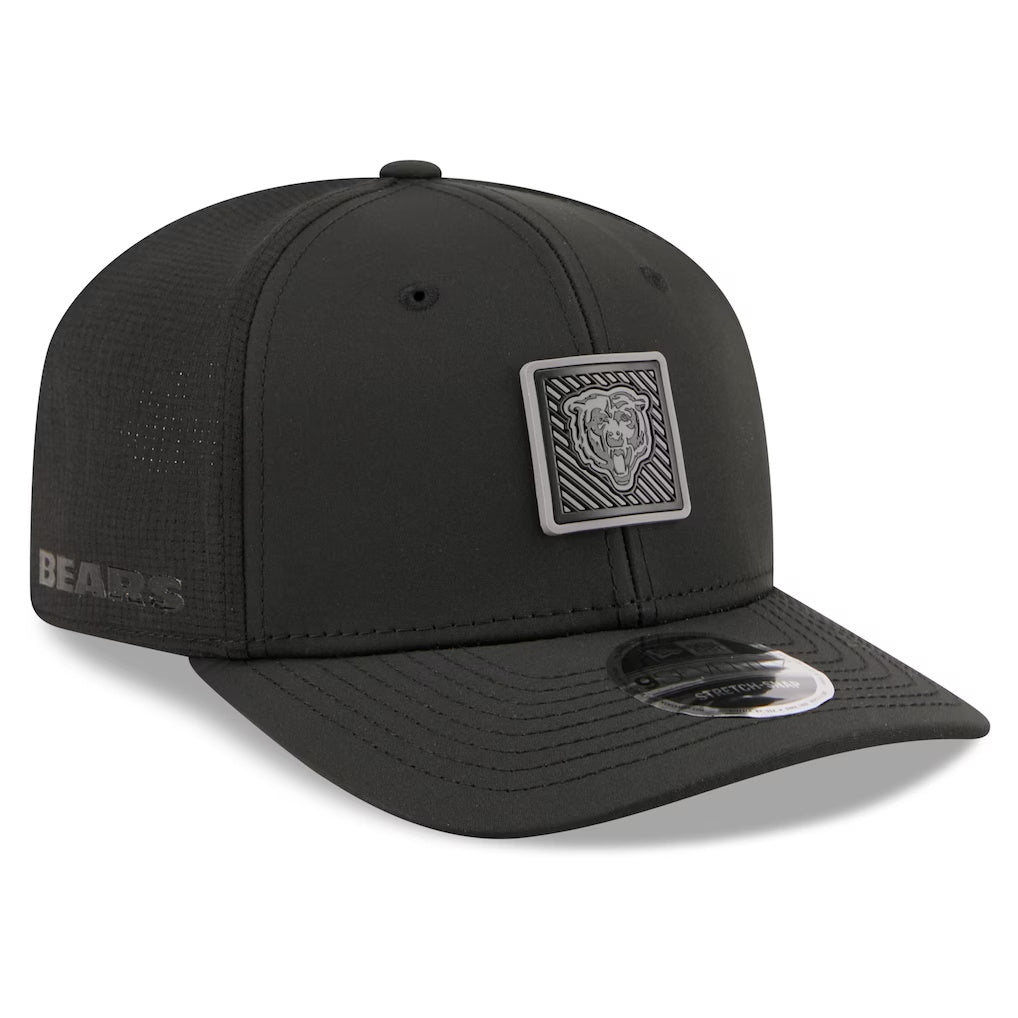 Chicago Bears New Era Black 2026 NFL Training Camp Primary Logo 9SEVENTY Adjustable Hat for Men product image 1, provided