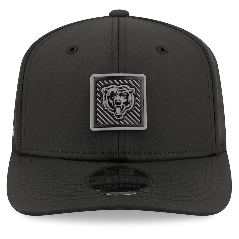 Chicago Bears New Era Black 2026 NFL Training Camp Primary Logo 9SEVENTY Adjustable Hat for Men product image 2, provided