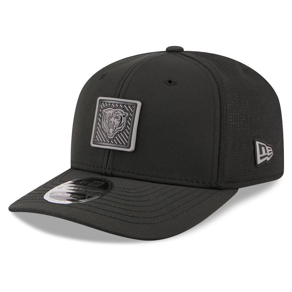Chicago Bears New Era Black 2026 NFL Training Camp Primary Logo 9SEVENTY Adjustable Hat for Men product image 3, provided