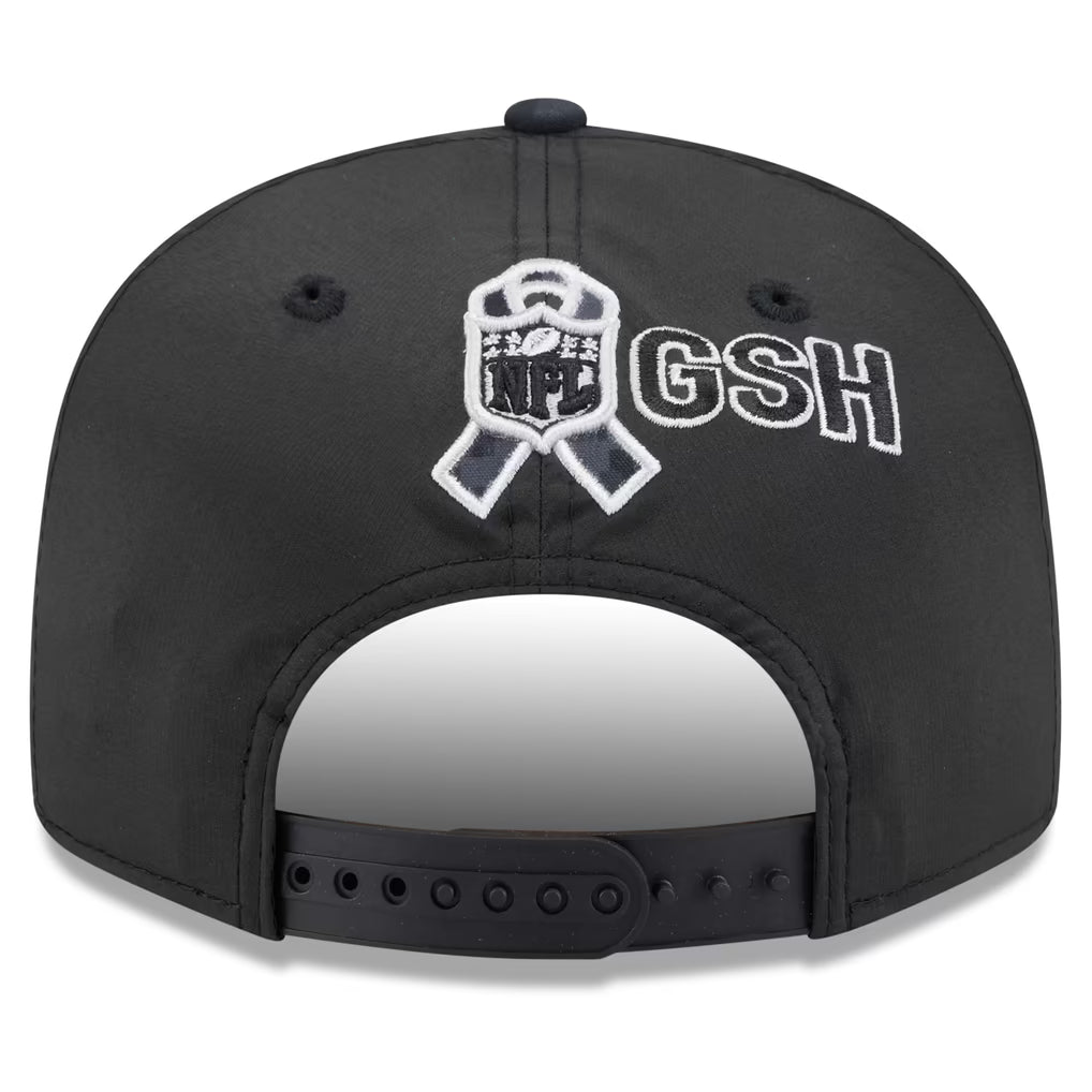 Chicago Bears New Era 2026 Salute To Service 9FIFTY 'B' Logo Adjustable Snapback Hat - Black (Copy) product image 4,