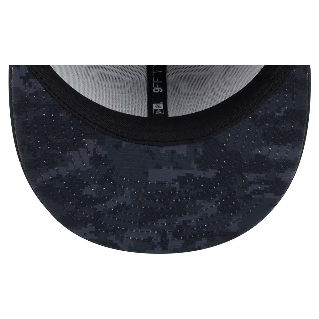 Chicago Bears New Era 2026 Salute To Service 9FIFTY Bearhead Logo Adjustable Snapback Hat - Black product image 5, provided