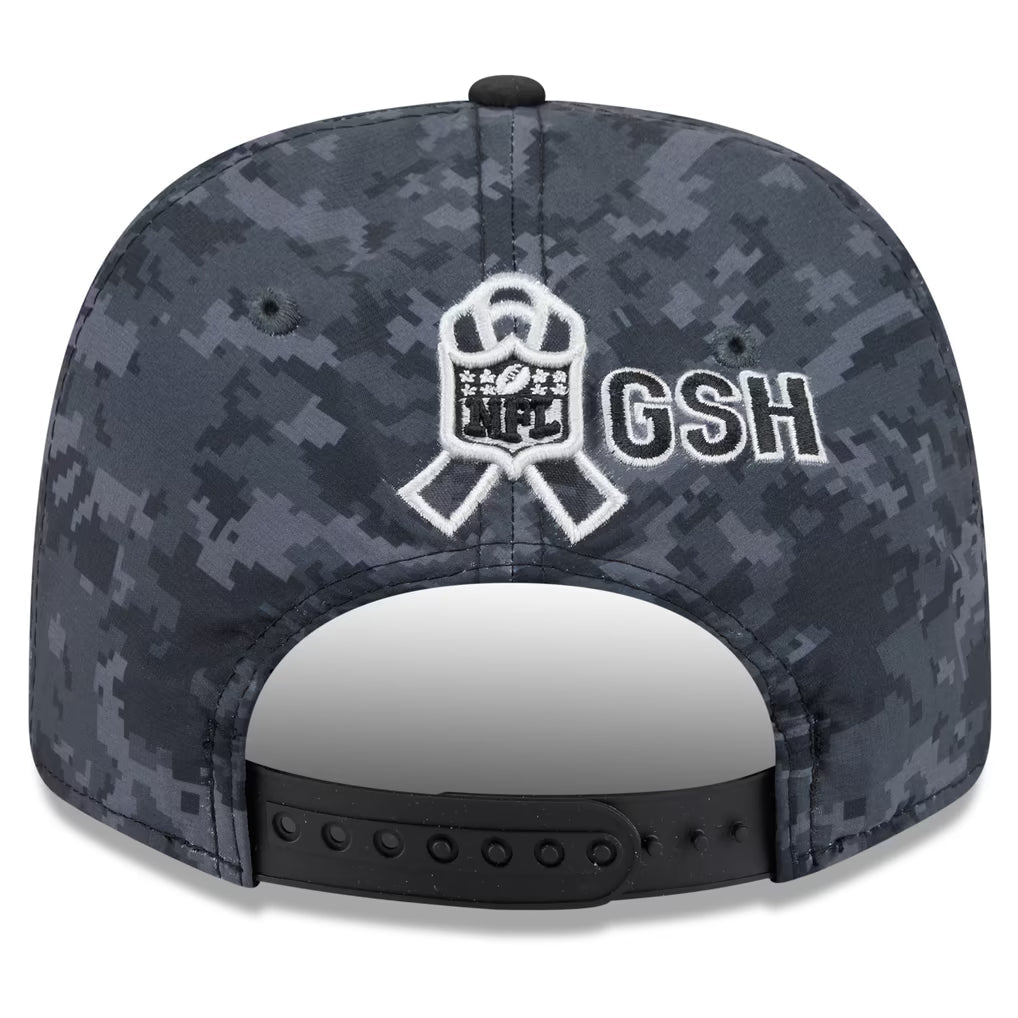 New Era Black Chicago Bears 2026 Salute To Service 9SEVENTY Adjustable Hat for Men product image 4, provided for visual