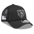 Chicago Bears New Era 2026 Salute To Service Apex 9FORTY Bearhead Logo Adjustable Trucker Hat - Black product image 1,