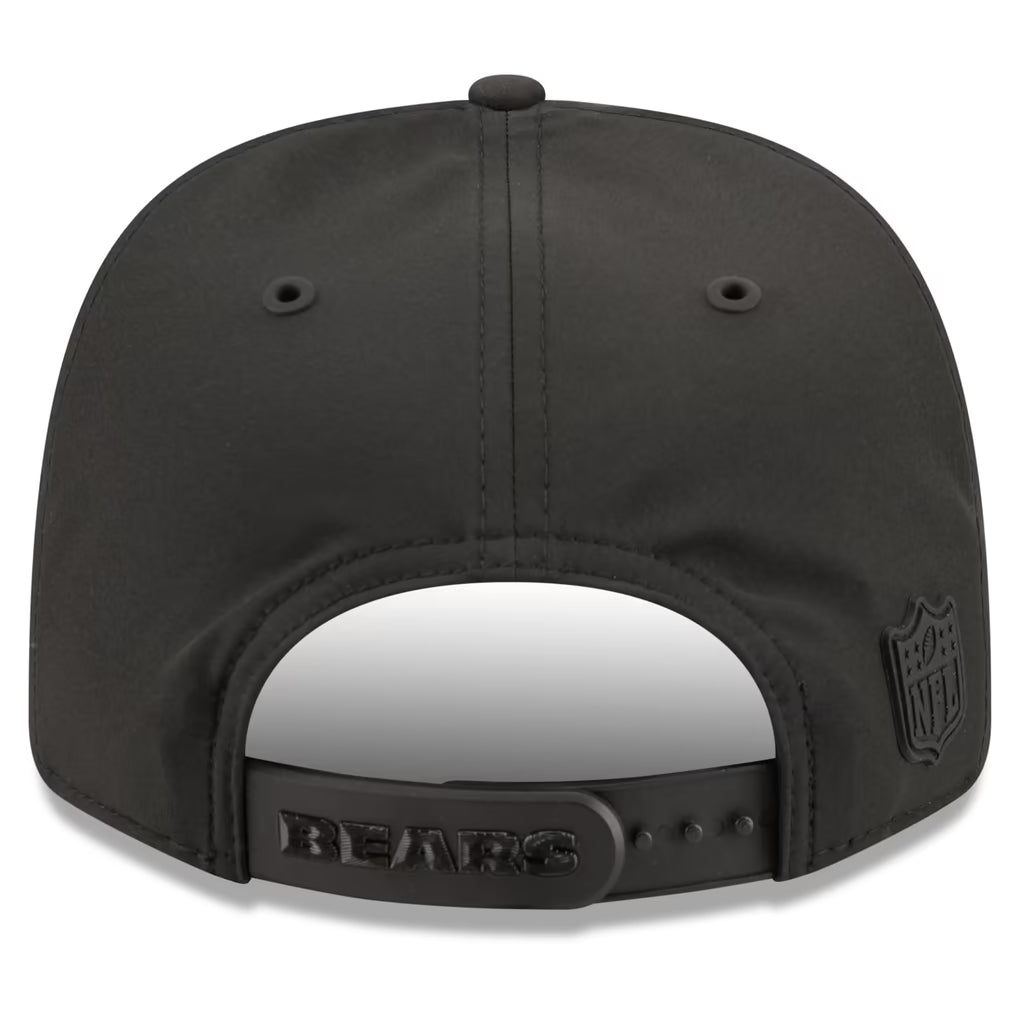 Chicago Bears New Era 2026 NFL Sideline 9SEVENTY 'B' Logo Tonal Black Adjustable Hat for Men product image 6, provided for