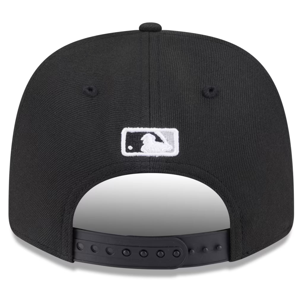 Chicago White Sox New Era 2026 MLB Postseason Side Patch 9SEVENTY Adjustable Hat - Black product image 4, provided for