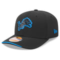 Detroit Lions New Era 2026 NFL Sideline 9SEVENTY Black Adjustable Hat for Men product image 1, provided for visual reference