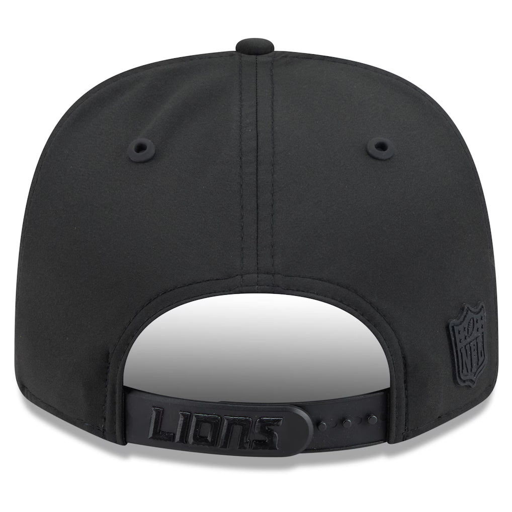 Detroit Lions New Era 2026 NFL Sideline 9SEVENTY Black Adjustable Hat for Men product image 3, provided for visual reference