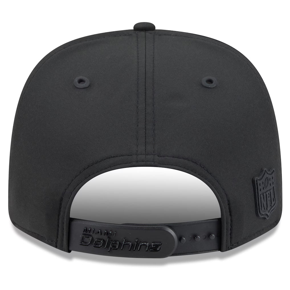 Miami Dolphins New Era 2026 NFL Sideline 9SEVENTY Black Adjustable Hat for Men product image 4, provided for visual