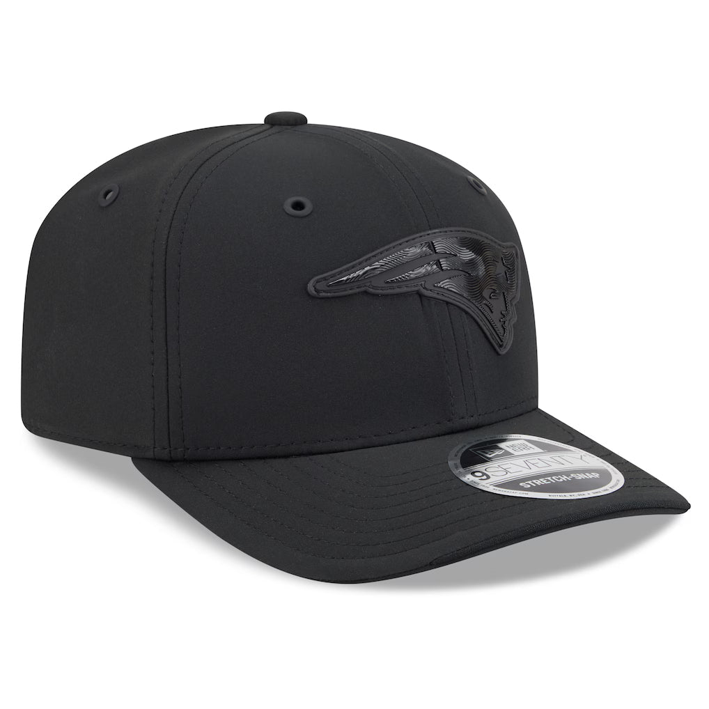 New England Patriots New Era 2026 NFL Sideline 9SEVENTY Black Patriot Logo Adjustable Hat for Men product image 3, provided