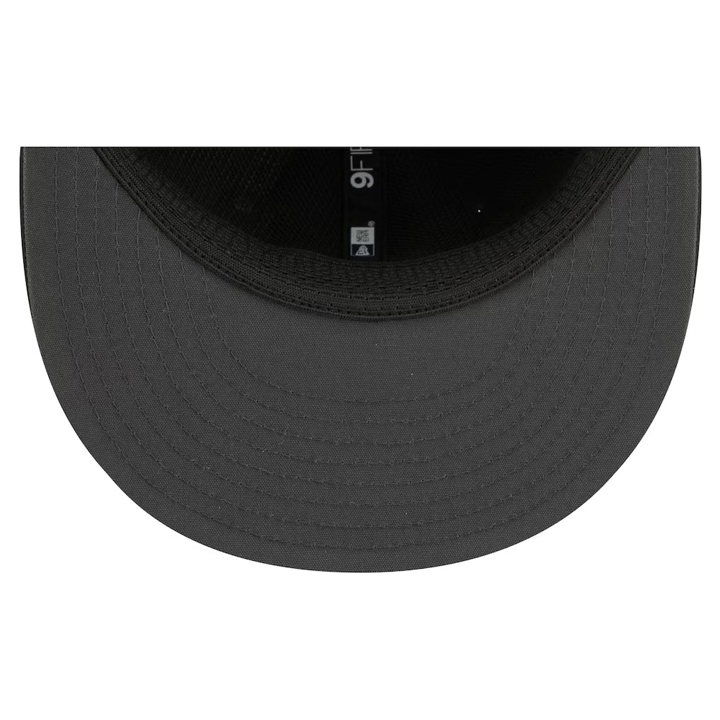 San Francisco 49ers New Era 2026 NFL Sideline 9FIFTY Black Performance Adjustable Hat for Men product image 5, provided for