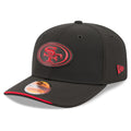 San Francisco 49ers New Era 2026 NFL Sideline 9SEVENTY Black Adjustable Hat for Men product image 1, provided for visual