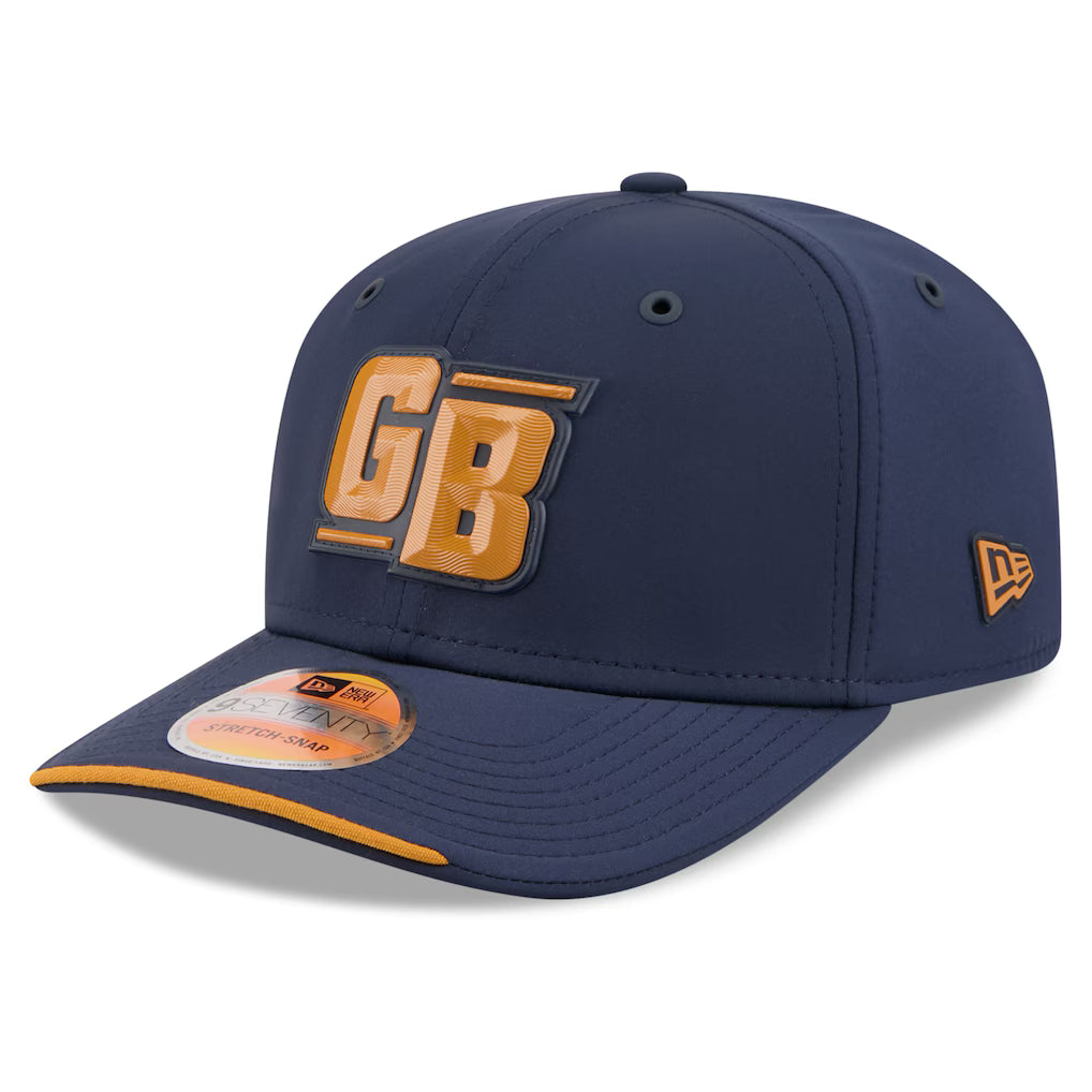 Green Bay Packers New Era 2026 NFL Sideline 9SEVENTY Alternate Navy Adjustable Hat for Men product image 1, provided for