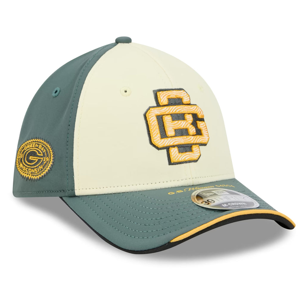 Green Bay Packers New Era 2026 Rivalries Collection 39THIRTY M-Crown Stretch Hat product image 3, provided for visual