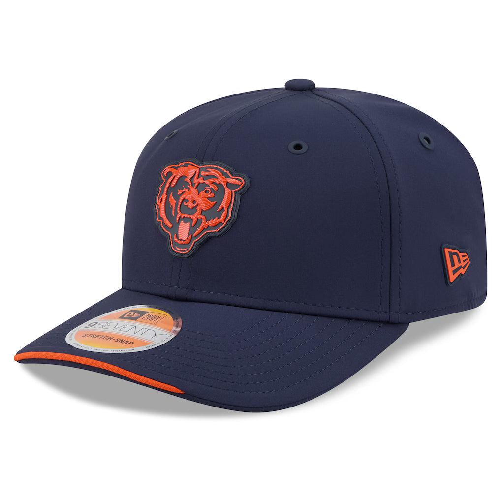 Chicago Bears New Era 2026 NFL Sideline 9SEVENTY Navy Bear Logo Adjustable Hat for Men product image 1, provided for visual
