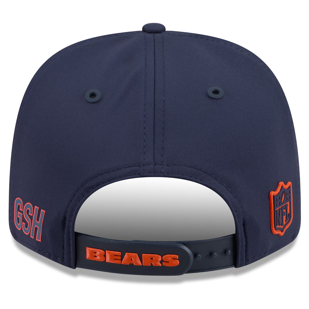 Chicago Bears New Era 2026 NFL Sideline 9SEVENTY Navy Bear Logo Adjustable Hat for Men product image 4, provided for visual