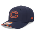 Chicago Bears New Era 2026 NFL Sideline 9SEVENTY Navy 'C logo' Adjustable Hat for Men product image 1, provided for visual