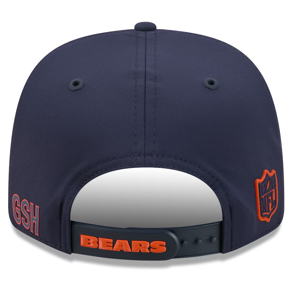 Chicago Bears New Era 2026 NFL Sideline 9SEVENTY Navy 'C logo' Adjustable Hat for Men product image 4, provided for visual