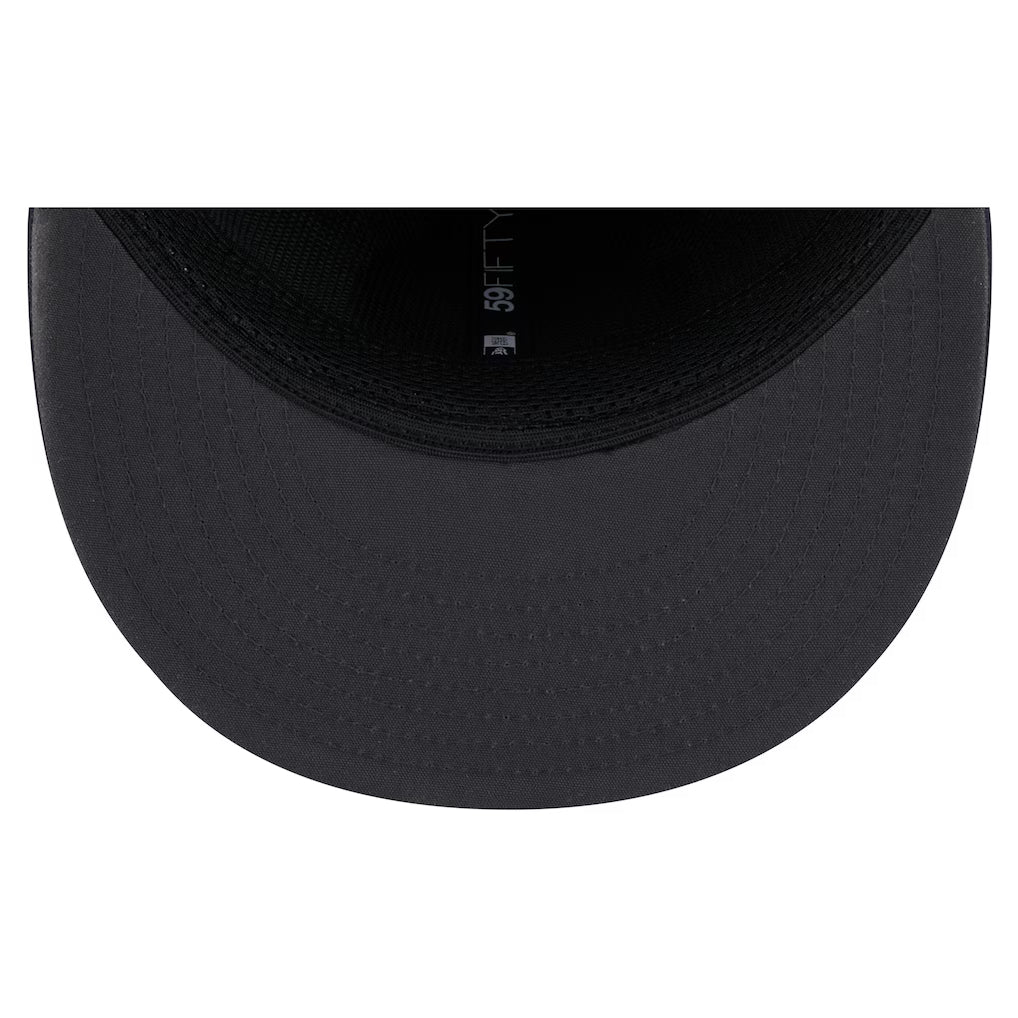 Chicago Bears 2026 NFL Sideline B Logo Performance 59FIFTY Navy Fitted Hat product image 5, provided for visual reference