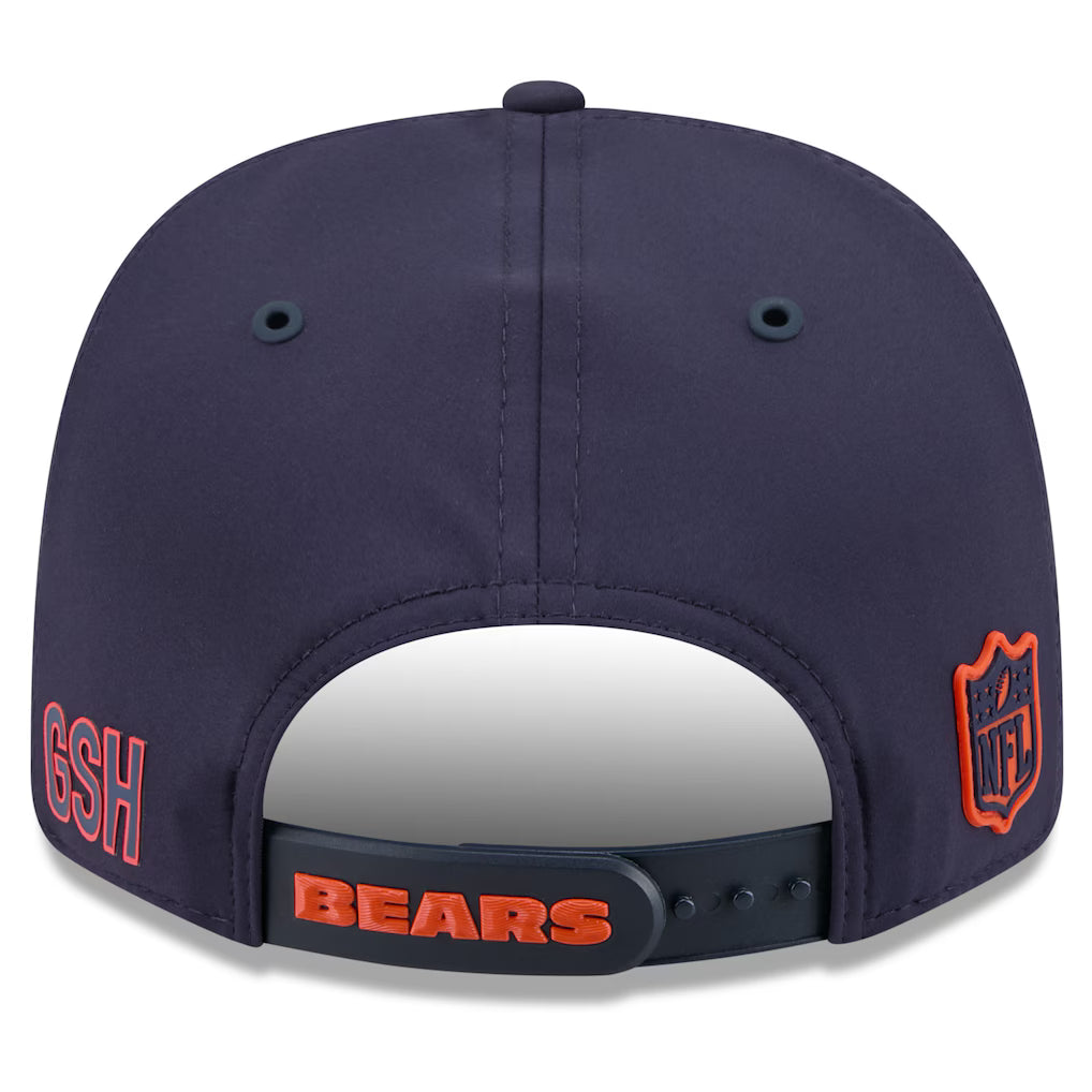 Chicago Bears New Era 2026 NFL Sideline 9SEVENTY Navy 'B' Logo Adjustable Hat for Men product image 4, provided for visual